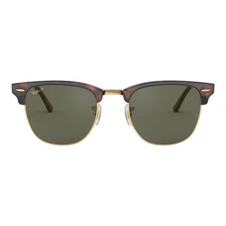 Ray-Ban Sunglasses, male, Brown, Size: 55 MM Polarized Clubmaster Sunglasses