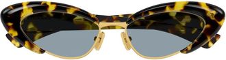 Bottega Veneta Cat-eye Zonnebril - Dames - Zonnebrillen - Veelkleurig - 54 MM - Accessoires