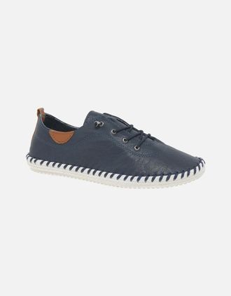 Lunar Womens St Ives Womens Casual Shoes - Navy - Size: 7