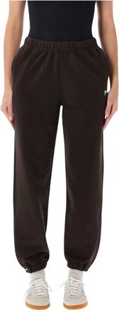 PANGAIA Pantaloni Tuta Logo Midweight - - Trousers - Donna - Marrone - M