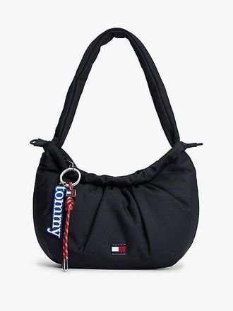 Tommy Hilfiger Bolso de hombro con cord&oacute;n y colgantes