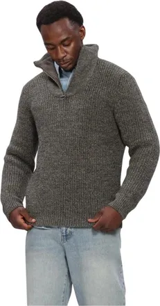 Barbour Heren, Truien, Grijs, Maat: XL Leer