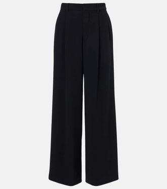 Max Mara Donata satin wide-leg pants