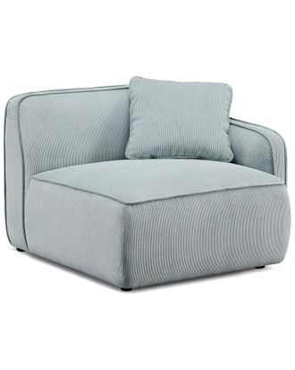 TOV Furniture Tov Furniture Travie Performance Corduroy Velvet Raf Corner Chair