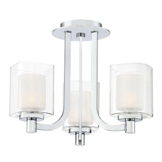 Quoizel Quoizel - Elstead Kolt Globe Ceiling Light Polished Chrome, IP44