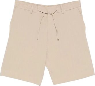 HUGO BOSS Bermuda Peter - Heren - Korte Broeken - Beige - 2XL - Linnen - Korte Broeken