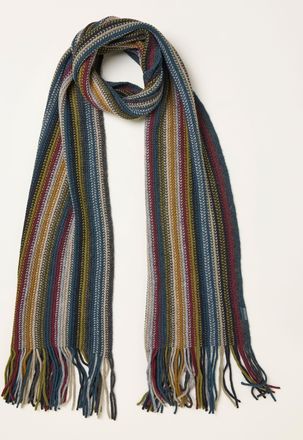 Fat Face FatFace Multi Vertical Stripe Scarf