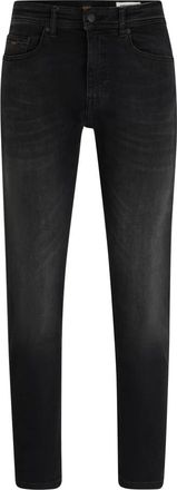 HUGO BOSS Heren, Jeans, Grijs, Maat: W33 L32 Katoen