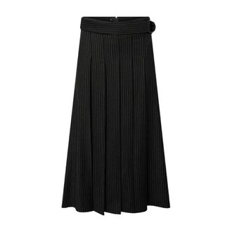Windsor Falda Midi - Skirts - Mujer - Negro - 2XL