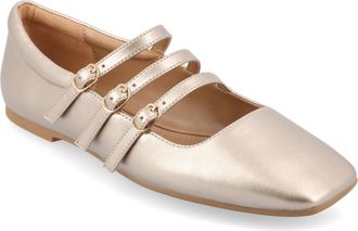 Journee Collection Womens Wide Width Darlin Dress Flats
