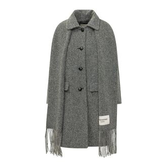 Max Mara Dames, Jassen, Grijs, Maat: S