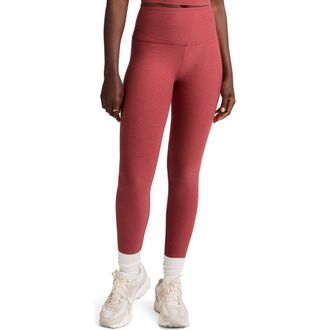 Beyond Yoga Caught in the Midi High Waist Leggings in Faded Rose Heather at Nordstrom Rack, Size Small