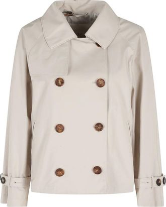 Max Mara Trench Coats, female, Beige, Size: 2XS Zeno Trench Coat