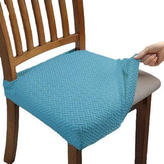 OEM Juego De 4 Fundas Para Sillas, El&aacute;sticas, F&aacute;ciles De Limpiar, Duraderas, Lavables, Resistentes A Las Manchas, Hoteles, Cocinas, Etc, Color Gris