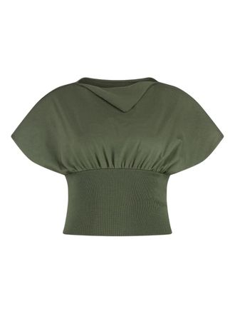 Rick Owens Katoenen T-shirt - Groen