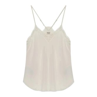 Zadig&Voltaire TOP Christy CDC - Tops - Mujer - Beige - L