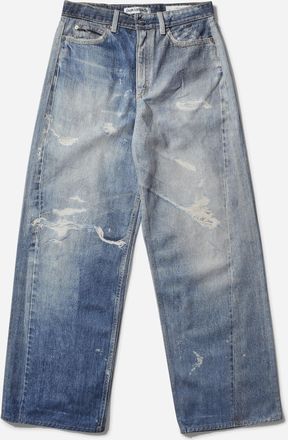 Our Legacy Women s Full Cut Jeans Digital Denim Print