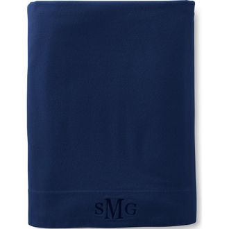 Lands End Comfy Super Soft Cotton Flannel Bed Sheet Set - 5oz in Deep Sea Navy at Nordstrom, Size California King