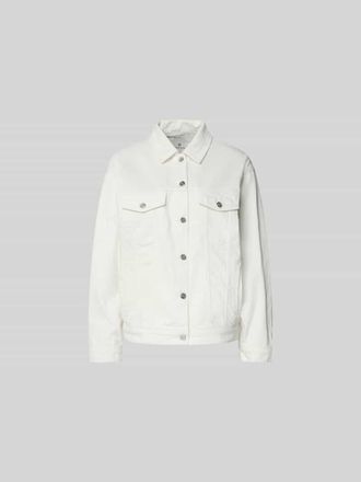 Anine Bing Regular Fit Jacke mit Umlegekragen in Ecru, Gr&ouml;&szlig;e XS