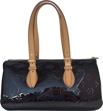Louis Vuitton Amarante Purple Monogram Vernis Handbag Shoulder Bag Tote Bag (Pre-Owned)