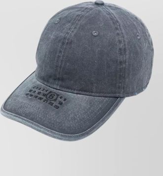 Maison Margiela cotton embroidered baseball cap