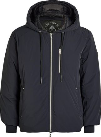 Moose Knuckles Northdale Hooded Shell Jacket - Navy - Xxl