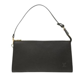 Louis Vuitton Pre-owned Pochette Accessoires - Dames - Pre-owned - Zwart - Maat: ONE Size Leer