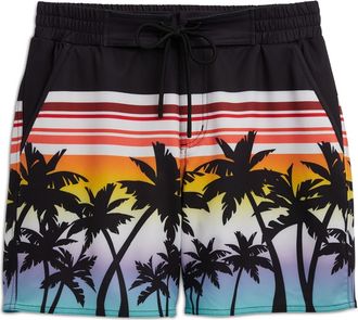 TomboyX 7-Inch Heritage Board Shorts in Hawaiian Heat at Nordstrom, Size 6X-Large