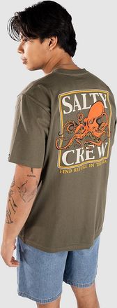 Salty Crew Ink Slinger Standard Camiseta verde