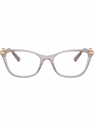 Versace Occhiali cat-eye - Grigio