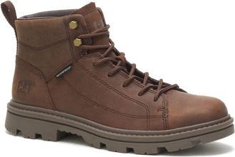 CAT Mens Caterpillar lace-up shoes, winter boots, brown, 11 UK