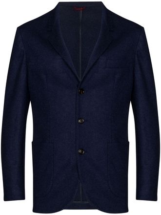 Brunello Cucinelli single-breasted blazer - Blue