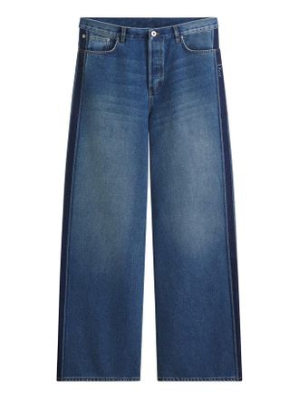 Dior BAGGY JEANS IN BLUE COTTON TWILL - Christian Dior - Man