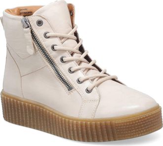 Miz Mooz Saphire Platform Sneaker in Cream at Nordstrom, Size 8.5-9Us