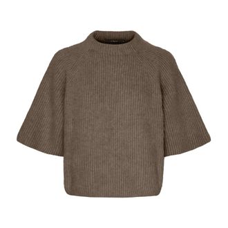 BTF-CPH Pullover Isabelle in pelo di procione - - Knitwear - Donna - Marrone - M