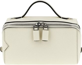 Valextra V-Line Crossbody Bags White