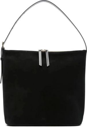 A.P.C. A.p.c., Tassen, Dames, Zwart, ONE Size, Katoen, Vera Bag