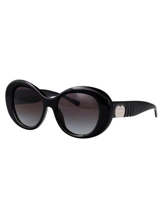 Tiffany & Co. 0TF4228 Oversized Black Acetate Sunglasses - Black