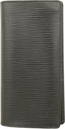 Louis Vuitton Noir Long Wallet (Bi-Fold) (Pre-Owned)