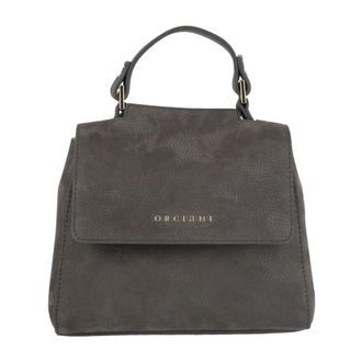 Orciani Sveva XS Nabucco - Dames - Handtassen - Zwart - ONE Size - Leer - Tassen