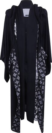Yohji Yamamoto Coat Layered Collar Layered Collar Long Coat