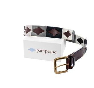 Pampeano Roca Belt in Brown/navy/grey/white at Nordstrom, Size 34