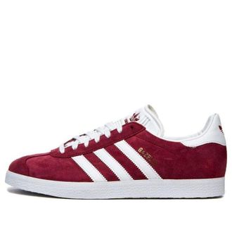 adidas Gazelle Shoes Burgundy White B41645