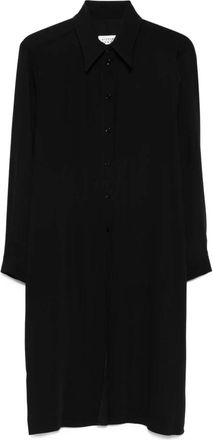 Maison Margiela Zwarte longsleeve - Dames - Shirt Kleedjes - Zwart - S - Kleedjes