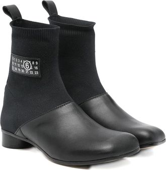 Maison Margiela Leather Ankle Boots