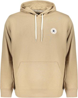 Converse Chuck Patch Hoodie - Heren - Hoodies - Beige - L - Katoen - Hoodies & sweatvesten