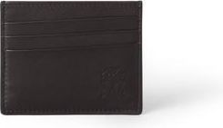 Brunello Cucinelli Calfskin card case in Brown at Nordstrom