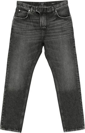 Balmain Jeans con applicazione logo - Grigio