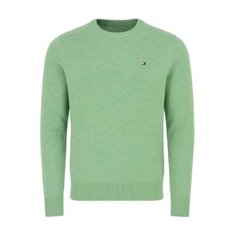 Tommy Hilfiger Heren, Truien, Groen, Maat: M Wol