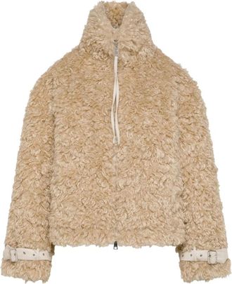 Seventy Ecopelliccia Ricciolino - Jackets - Mujer - Beige - L